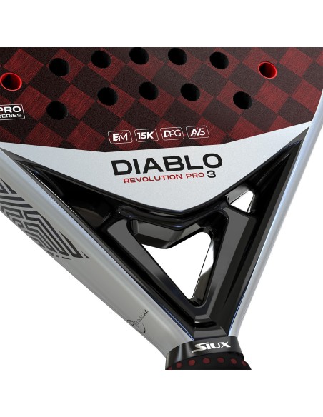 Pala Siux Diablo Revolution Pro 3 Sanyo | Ofertas de pádel